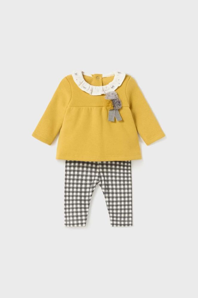 Комплект для немовлят Mayoral Newborn колір жовтий (3429163)