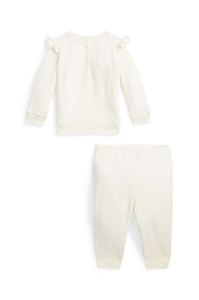 Дитячий комплект Polo Ralph Lauren колір бежевий фото 2
