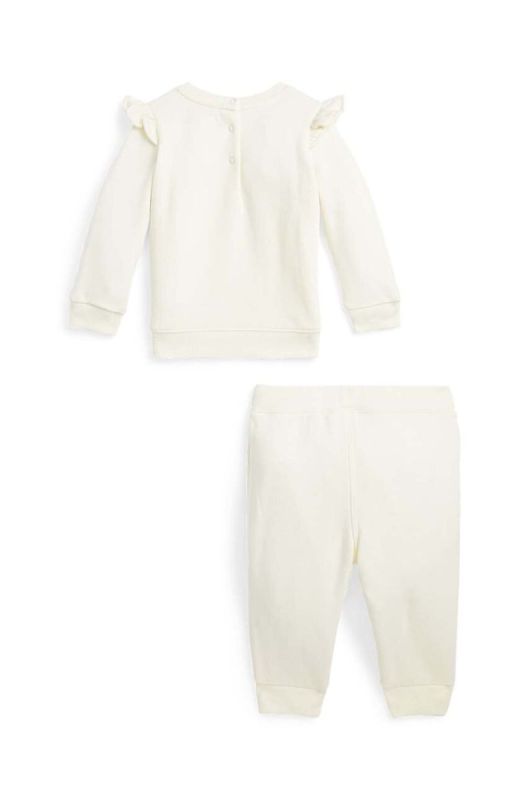 Дитячий комплект Polo Ralph Lauren колір бежевий фото 2