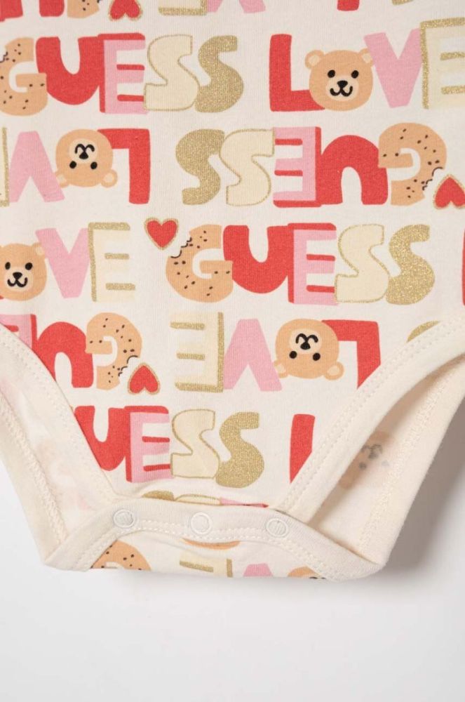 Комплект для немовлят Guess колір бежевий (3523326) фото 11
