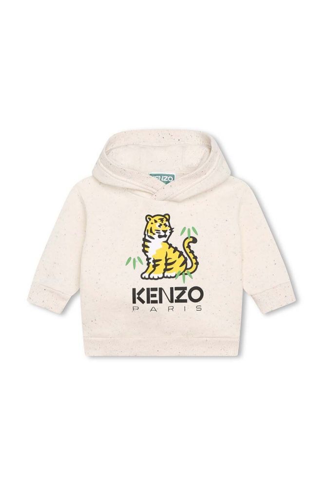 Дитячий спортивний костюм Kenzo Kids колір бежевий