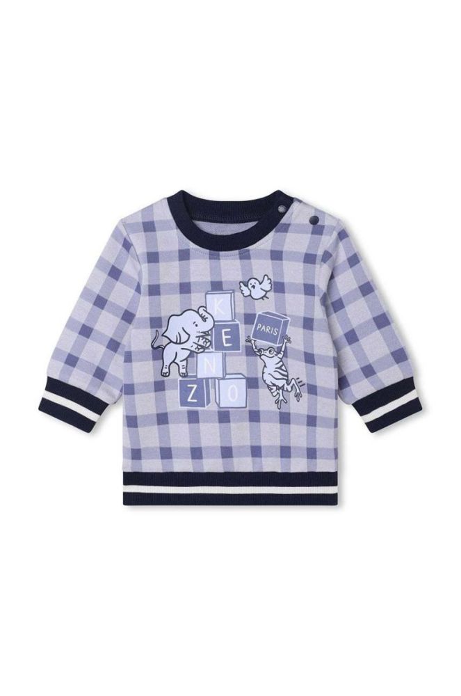 Комплект лаунж Kenzo Kids колір блакитний фото 3