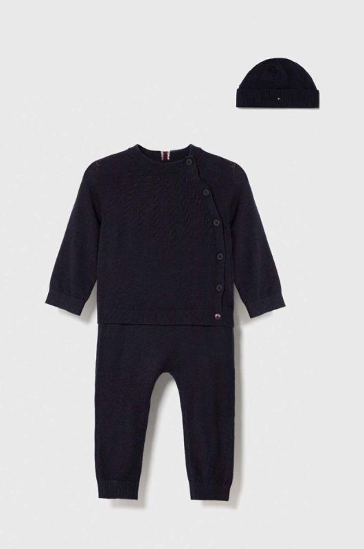 Комплект для немовлят Tommy Hilfiger колір синій (3381132)