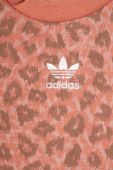 Cпортивний костюм для немовлят adidas Originals колір помаранчевий