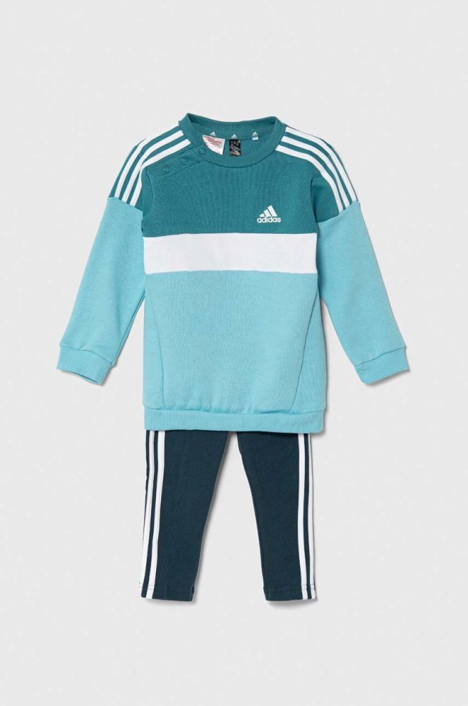 Дитячий спортивний костюм adidas колір бірюзовий (3641007)