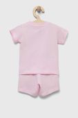 Дитячий бавовняний комплект adidas Originals колір рожевий (3305939)