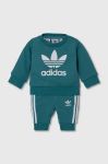 Дитячий спортивний костюм adidas Originals колір бірюзовий (3489332)