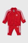 Cпортивний костюм для немовлят adidas Originals колір червоний (3389040)