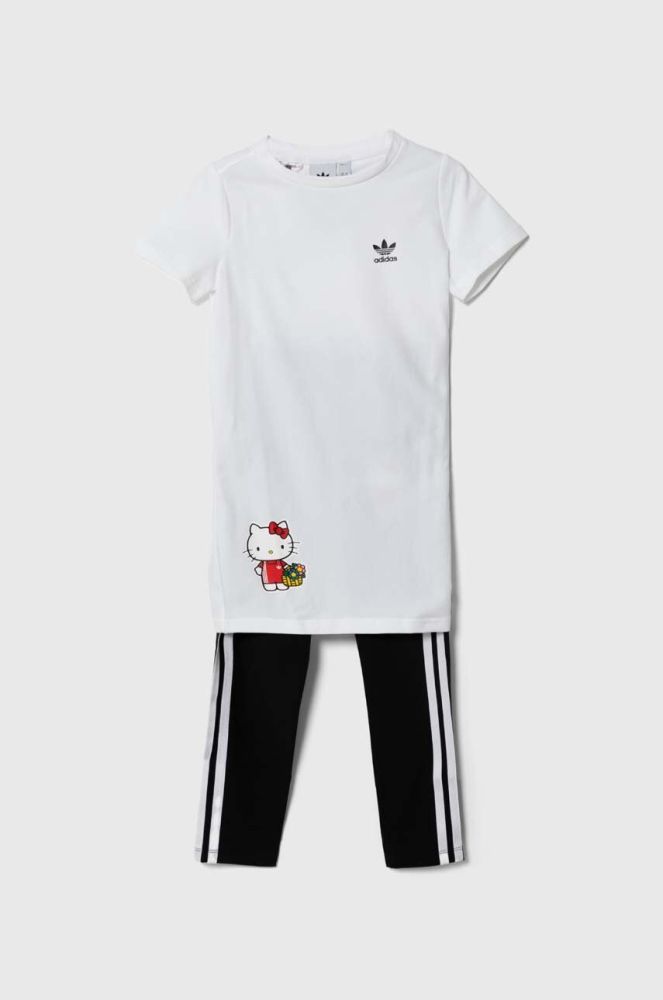 Дитячий комплект adidas Originals x Sanrio, Hello Kitty колір білий