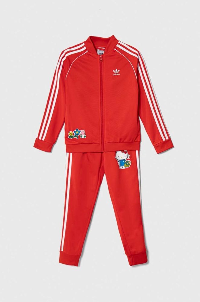 Дитячий спортивний костюм adidas Originals колір червоний (3510179)