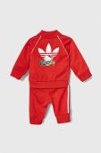 Cпортивний костюм для немовлят adidas Originals колір червоний (3489392)