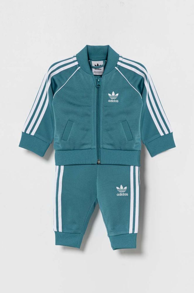 Дитячий спортивний костюм adidas Originals колір зелений (3381192)