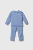 Cпортивний костюм для немовлят The North Face DROPPED SHOULDER POLY SET колір блакитний