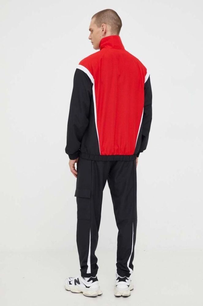 Спортивний костюм adidas чоловічий колір червоний фото 2