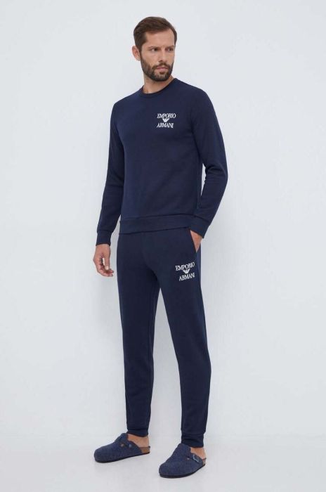 Спортивний костюм лаунж Emporio Armani Underwear колір синій