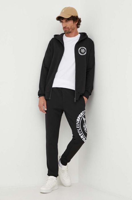 Спортивний костюм PLEIN SPORT чоловічий колір чорний (3632790)