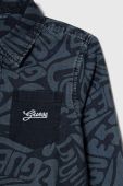 Дитяча бавовняна сорочка Guess колір синій (3400731)
