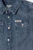 Дитяча джинсова сорочка Guess колір блакитний (3462109)