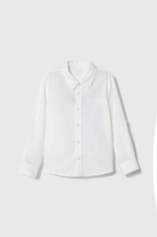 Дитяча сорочка Guess колір білий (3437570)