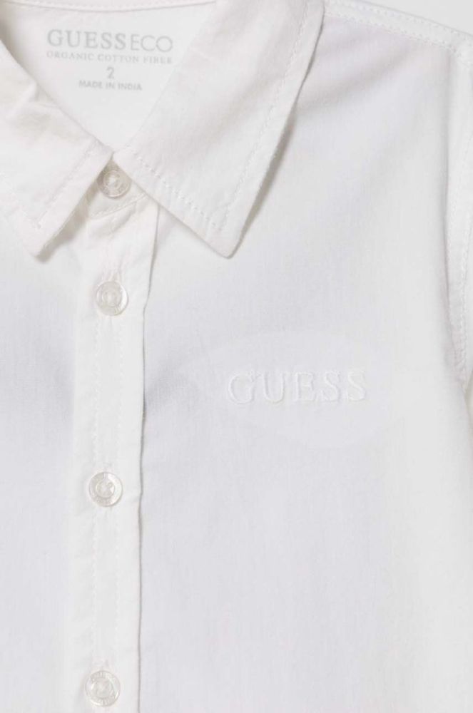 Дитяча сорочка Guess колір білий (3437570) фото 3