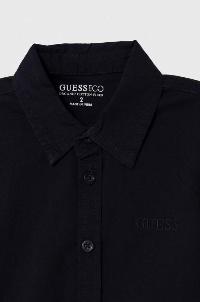 Дитяча сорочка Guess колір синій (3437576) фото 3