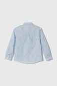 Дитяча бавовняна сорочка Tommy Hilfiger колір блакитний (3462051)