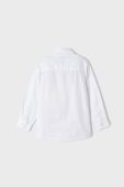 Дитяча бавовняна сорочка Mayoral колір білий (3408910)