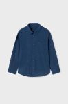 Дитяча бавовняна сорочка Mayoral колір блакитний (3500388)