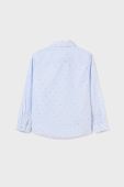 Дитяча бавовняна сорочка Mayoral колір блакитний (3420024)