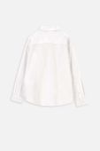 Дитяча бавовняна сорочка Coccodrillo колір білий (3473772)