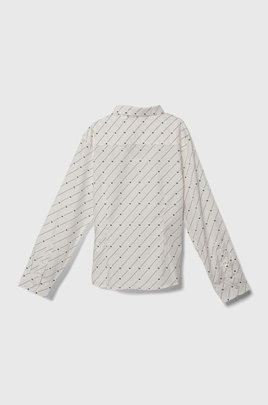Дитяча сорочка Emporio Armani колір білий фото 2