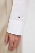 Бавовняна сорочка Tommy Hilfiger жіноча колір білий relaxed класичний комір (3369393)