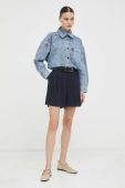 Джинсова сорочка Drykorn жіноча relaxed класичний комір колір блакитний