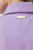 Сорочка Twinset жіноча колір фіолетовий regular класичний комір
