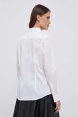 Сорочка United Colors of Benetton жіноча колір білий regular класичний комір