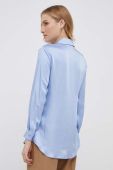 Сорочка Sisley жіноча regular класичний комір колір блакитний (3550391)