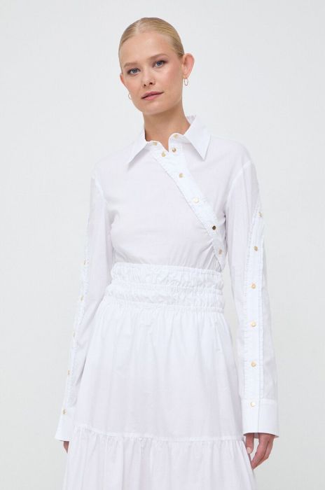 Блузка Pinko жіноча колір білий однотонна