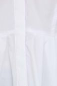 Бавовняна сорочка Pinko жіноча колір білий relaxed класичний комір (3574527)