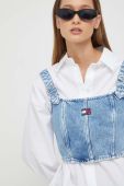 Джинсовий топ Tommy Jeans колір блакитний (3510208)