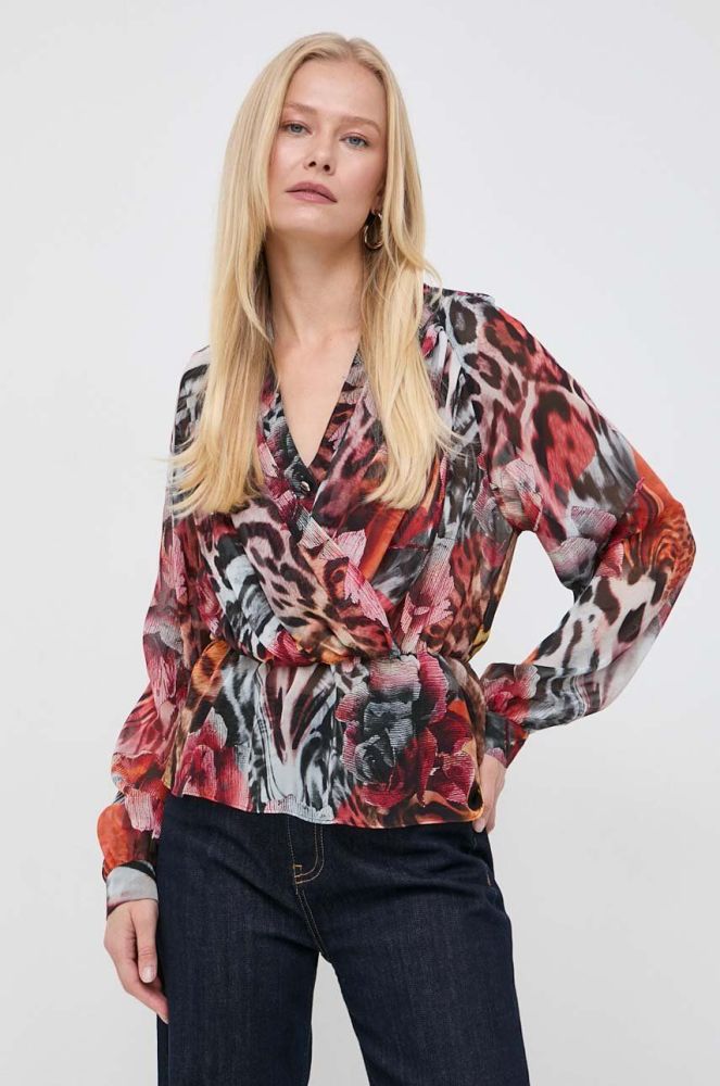 Блузка Marciano Guess жіноча візерунок колір барвистий (3683651)