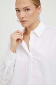 Бавовняна сорочка Karl Lagerfeld жіноча колір білий relaxed класичний комір (3503869)
