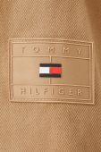 Джинсова сорочка Tommy Hilfiger чоловіча колір бежевий relaxed класичний комір