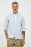 Бавовняна сорочка Tommy Hilfiger чоловіча regular комір button-down колір блакитний (3324862) Бавовняна сорочка Tommy Hilfiger чоловіча regular комір button-down колір блакитний (3324862)