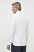 Сорочка Tommy Hilfiger чоловіча колір білий slim комір button-down (3327757)