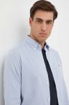 Сорочка Tommy Hilfiger чоловіча slim комір button-down колір блакитний (3327743)
