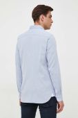 Сорочка Tommy Hilfiger чоловіча slim комір button-down колір блакитний (3327743)