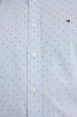 Бавовняна сорочка Tommy Hilfiger чоловіча regular комір button-down колір блакитний (3327765)