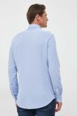 Сорочка Tommy Hilfiger чоловіча slim комір button-down колір блакитний (3372718)
