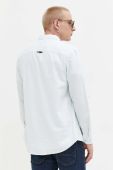 Бавовняна сорочка Tommy Jeans чоловіча regular класичний комір колір блакитний (3259890)