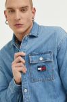 Джинсова сорочка Tommy Jeans чоловіча relaxed класичний комір колір блакитний (3293917) Джинсова сорочка Tommy Jeans чоловіча relaxed класичний комір колір блакитний (3293917)